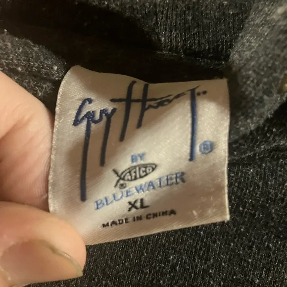 Guy Harvey Hoodie afco designed pullover sweater shirt fishing brand size xl - Picture 5 of 10